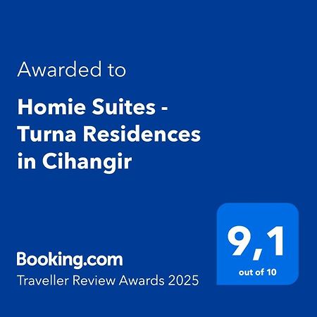 Homie Suites - Turna Residences In Cihangir Isztambul Kültér fotó
