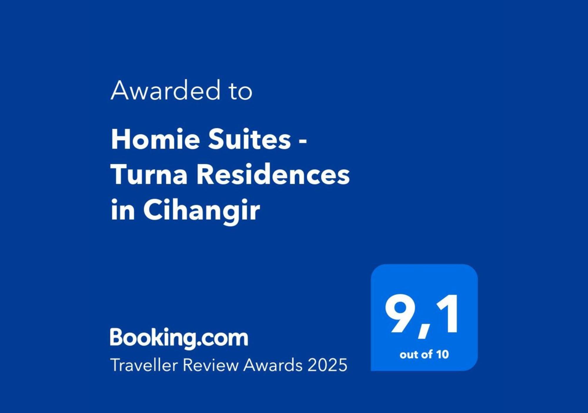 Homie Suites - Turna Residences In Cihangir Isztambul Kültér fotó